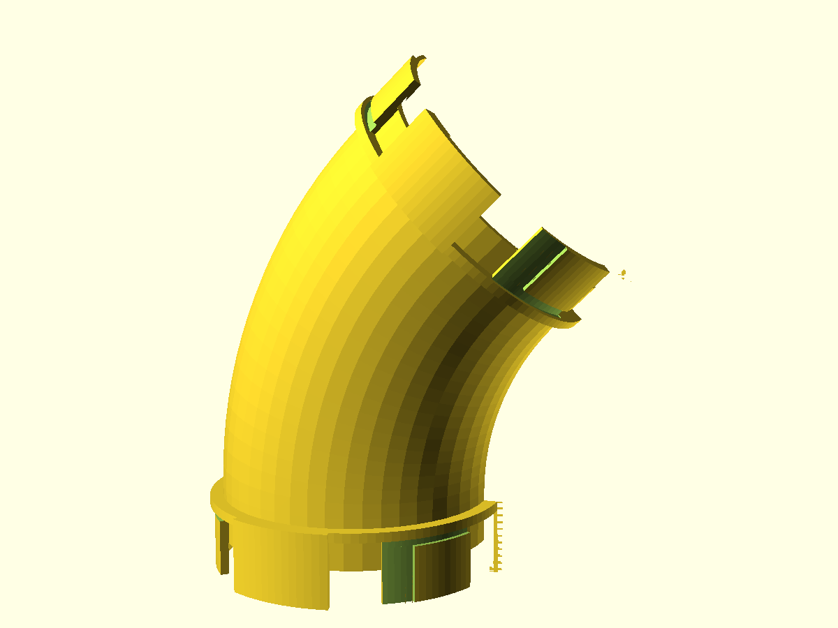 Bore cutaway — the interior wall runs smooth through the bend