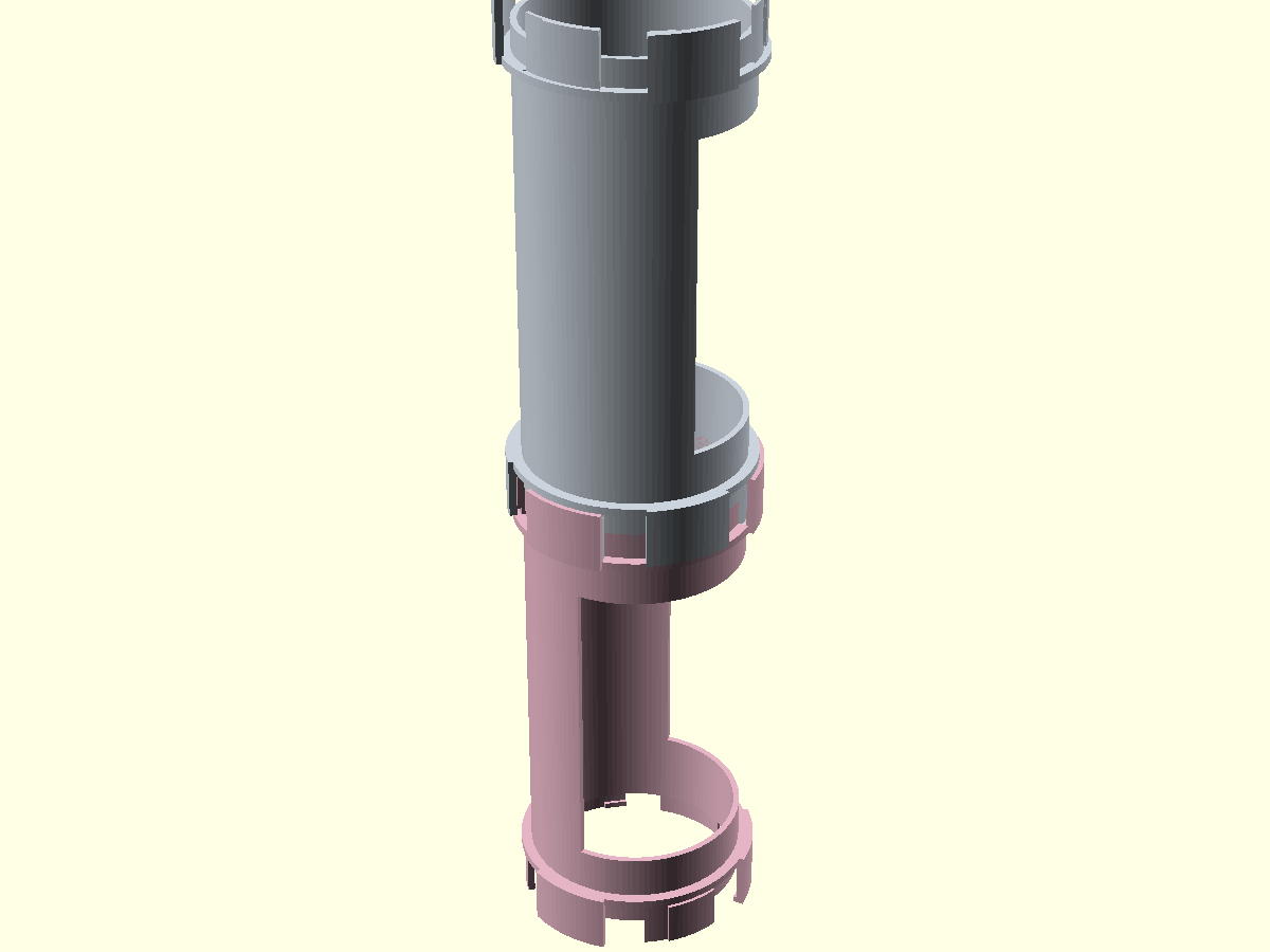 Two modules coupled — the run's-eye view