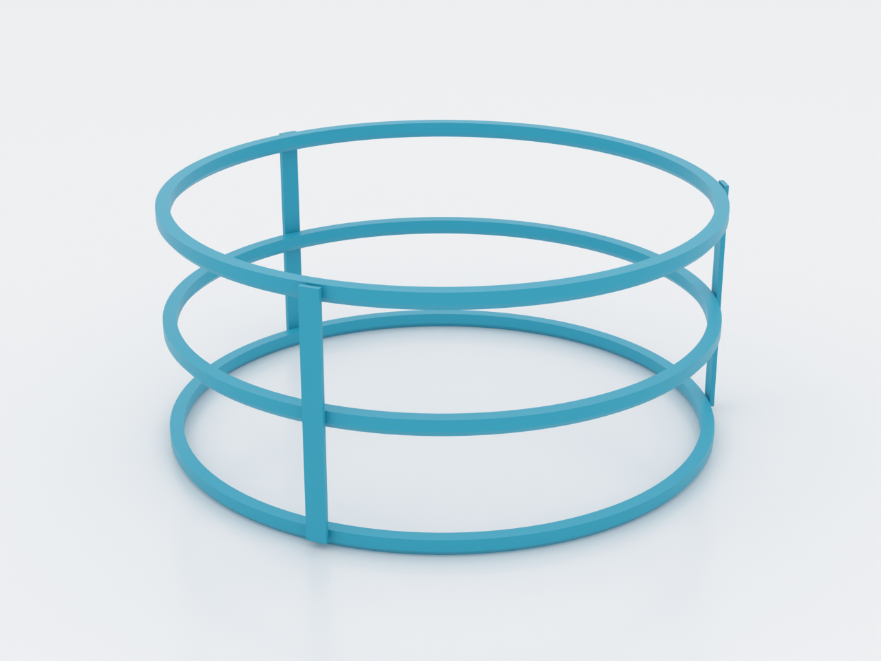 Orbit rings and break-away frame