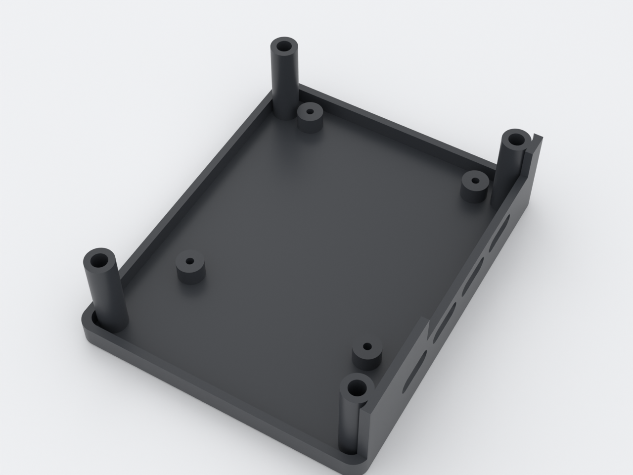Base — the bare tray